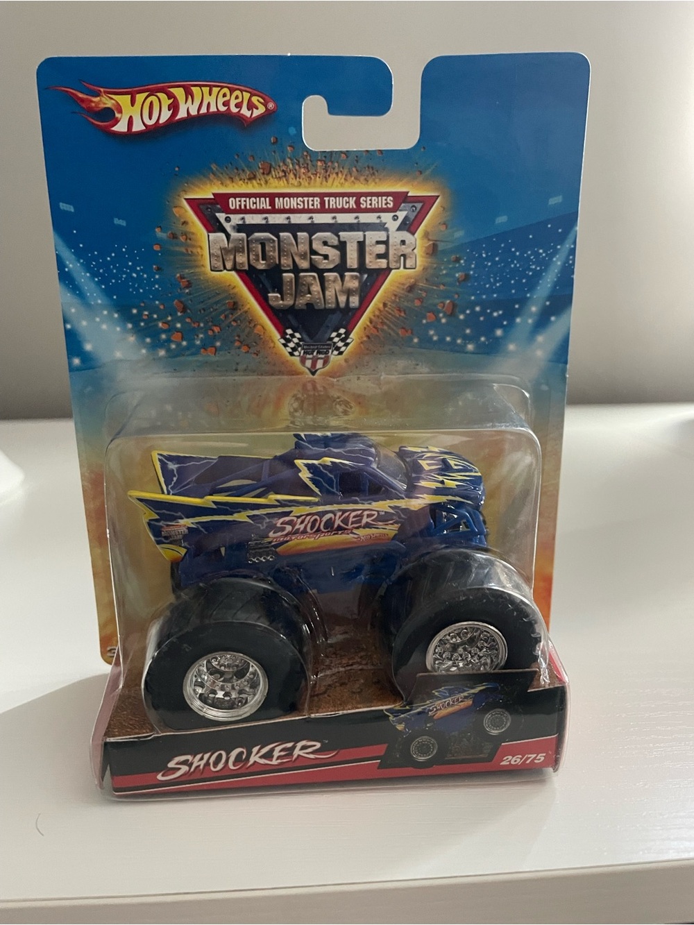 Hot wheeled monster jam shocker truck